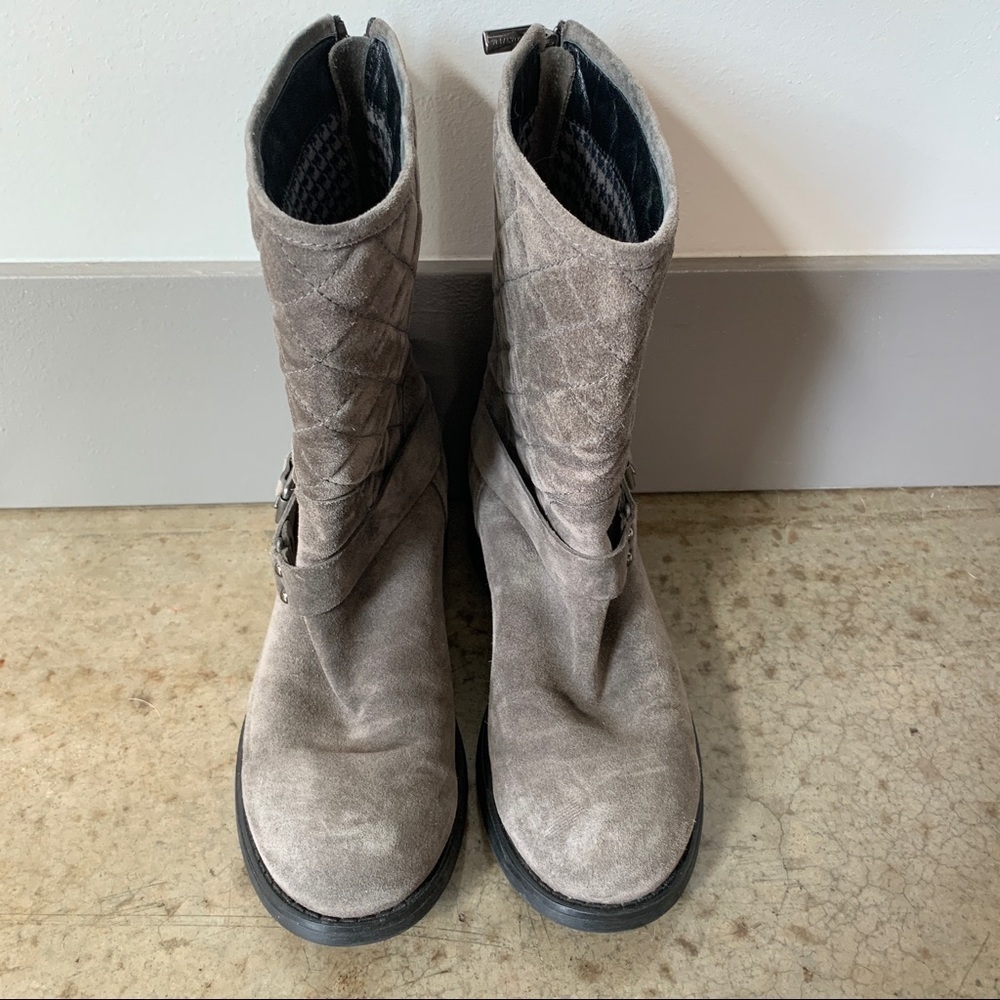 Aquatalia by Marvin K. Gray‎ Quilted Boots Size 7